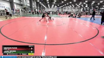 115 lbs Rd# 3 12:00pm Friday - Grayson Fuchs, POWA vs James Sievers, Minion Green