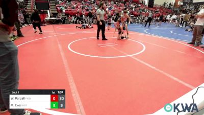 76 lbs Rr Rnd 1 - Will Parcell, Piedmont vs Maddex Ewy, Wildcats