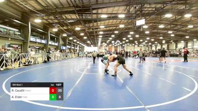 195 lbs Rr Rnd 1 - Rayden Caudill, TNWC Griffin vs Adam Elder, Felix Wrestling Academy Blue