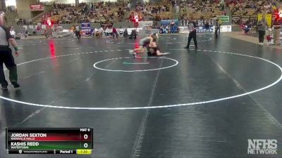 A 126 lbs Quarterfinal - Kashis Redd, Watertown vs Jordan Sexton, Knoxville Halls