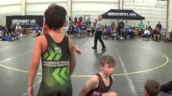 82 lbs Round 1 (4 Team) - Milo Poole, Attack Pack vs Luke Phillips, Ares