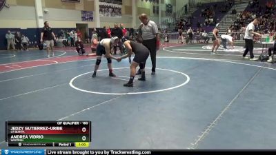 160 lbs Cons. Semi - Andrea Vidrio, Western vs Jedzy Gutierrez-Uribe, La Quinta