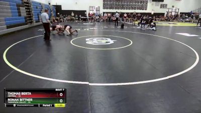 195 lbs Round 2 (10 Team) - Ronan Bittner, Thompson Valley vs Thomas Berta, Central