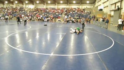 129 lbs Cons. Round 4 - James Pyper, Olympus vs Caleb Berg, Corner Canyon