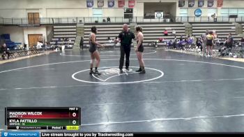 136 lbs Round 6 (8 Team) - Madison Wilcox, Quincy vs Kyla Pattillo, Simpson