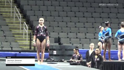 Jazmyn Jimenez - Vault, Gymnastics Olympica - 2022 Elevate the Stage Toledo presented by Promedica