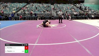 125 lbs Consi Of 16 #2 - Justin Portillo, Grand View vs Luciano Fasulo, Eastern Oregon