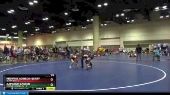 100 lbs Round 9 (10 Team) - Memphis Adkison-Berry, Queen Bees vs Kameron Easter, Charlie`s Angels-FL