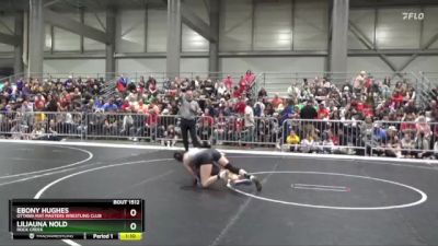 110 lbs Champ. Round 1 - Liliauna Nold, Rock Creek vs Ebony Hughes, Ottawa Mat Masters Wrestling Club