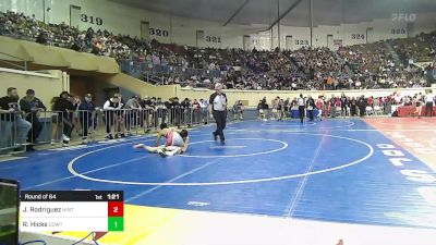 128 lbs Round Of 64 - Javier Rodriguez, Hinton Comets vs Riley Hicks, CowTown Elite