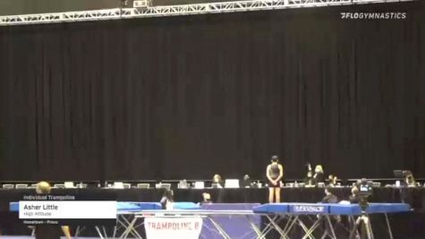Asher Little - Individual Trampoline, High Altitude - 2021 USA Gymnastics Championships