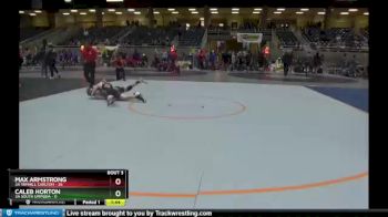 145 lbs Round 2 (4 Team) - Caleb Horton, 3A South Umpqua vs Max Armstrong, 3A Yamhill Carlton