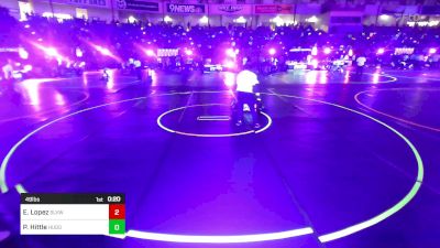 49 lbs Consi Of 8 #2 - Easton Lopez, Slvwc vs Payson Hittle, Hugoton WC