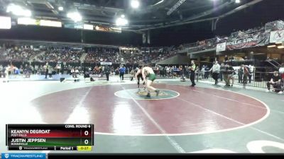 182 lbs Cons. Round 6 - Keanyn DeGroat, Post Falls vs Justin Jeppsen, Bonneville