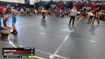 100 lbs Round 2 - Carrig Hogan, C2X vs Sam Slack, Eastside Youth Wrestling