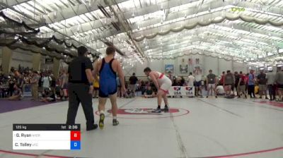 125 kg Round Of 32 - Garrett Ryan, NYCRTC vs Connor Tolley, Chattanooga