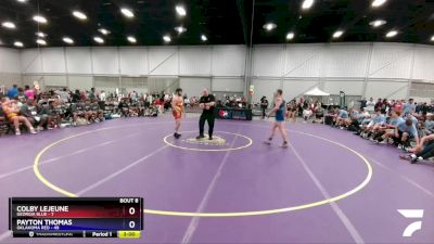 195 lbs Round 1 (16 Team) - Colby LeJeune, Georgia Blue vs Payton Thomas, Oklahoma Red