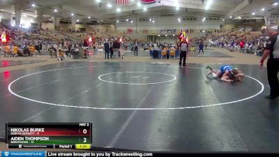 182 lbs Semis & 1st Wb (8 Team) - Nikolas Burke, Dobyns Bennett vs Aiden Thompson, Brentwood