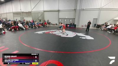 126 lbs Round 2 (8 Team) - Ryker Graff, Iowa vs Gauge Botero, Pennsylvania