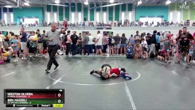 48 lbs Round 4 (6 Team) - Weston Olvera, Florida Scorpions vs Ben Masseli, U2 Upstate Uprising