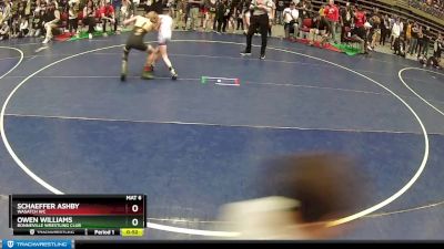 87 lbs Semifinal - Owen Williams, Bonneville Wrestling Club vs Schaeffer Ashby, Wasatch WC