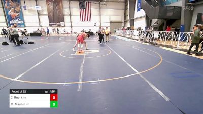 132 lbs Round Of 32 - Casen Roark, TN vs Mason Maybin, NC