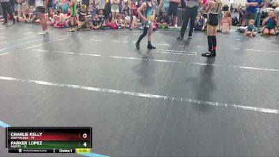 68 lbs Quarterfinal - Charlie Kelly, Unattached vs Parker Lopez, Misfits