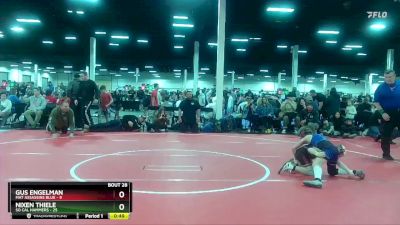 80 lbs Round 6 (10 Team) - Gus Engelman, Mat Assassins Blue vs Nixen Thiele, So Cal Hammers