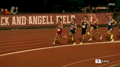 Men's 5k, Heat 1 - Anthony Camerieri PRs By 22 Seconds, Colin Sahlman Makes NCAA 5K Debut