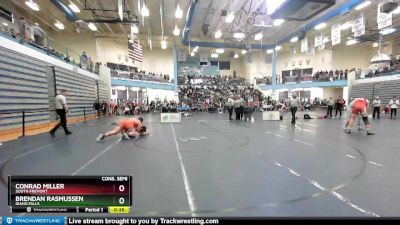 285 lbs Cons. Semi - Brendan Rasmussen, Idaho Falls vs Conrad Miller, South Fremont