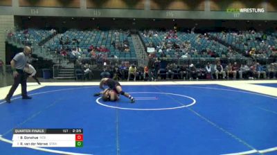 149 lbs Quarterfinal - Beau Donahue, NC State vs Requir Van Der Merwe, Stanford