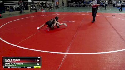 84 lbs Placement (4 Team) - Bode Hutchinson, Grand Rapids vs Isaac Thovson, Farmington