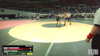 3a-285 Brett Highburger (Elmira) vs Bowen Johnson (La Pine)