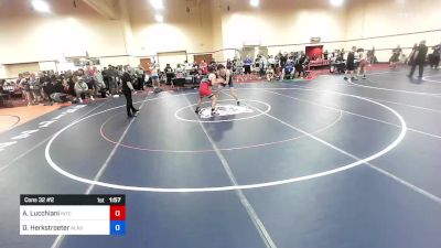 65 kg Cons 32 #2 - Anthony Lucchiani, Integrity Wrestling Club vs Dylan Herkstroeter, Alaska