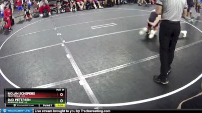 132 lbs Round 2 (6 Team) - Dax Petersen, Nebraska Blue vs Nolan Schepers, Team Rogue