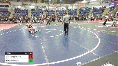 106 lbs Round Of 16 - Christopher Vallejos-Meredith, Northside Wrestling vs Kendall Schindler, David City HS