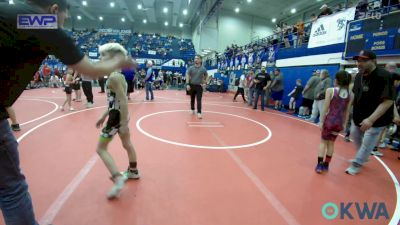 55 lbs Round Of 32 - Juliette Rosas 2, OKC Saints Wrestling vs Cam Camarillo, Standfast