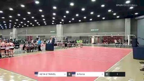 K2 14-2 TRAVEL vs G Force - 2022 JVA World Challenge presented by Nike - Expo Only