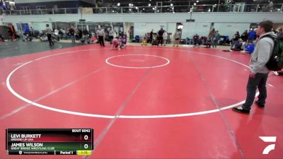 131 lbs Cons. Round 4 - James Wilson, Great Bridge Wrestling Club vs Levi Burkett, Ground Up USA