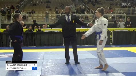 AMBER LYNN PONZIO vs DIANA MARIE RABAINO EDWARDS 2024 Pan Jiu Jitsu IBJJF Championship