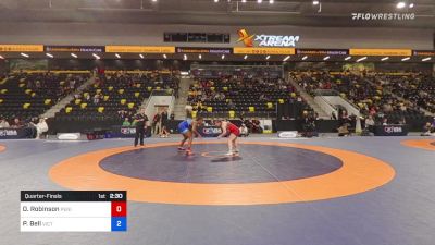 76 kg Quarterfinal - Olivia Robinson, Peninsula Wrestling Club (PWC) vs Precious Bell, VICT/TMWC