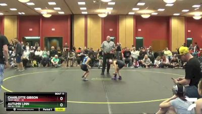 58 lbs Round 4 (6 Team) - Autumn Linn, MN ALL Star vs Charlotte Gibson, Team NBWC