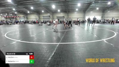 108 lbs Round Of 32 - Justin Harbin, Stronghold Wrestling Club vs Tristen Roberts, Sons Of Atlas