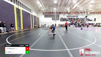 114 lbs Round 5 - Haakon Peterson, Askren Wrestling Academy vs Abdirahman Unle, MWC Wrestling Academy