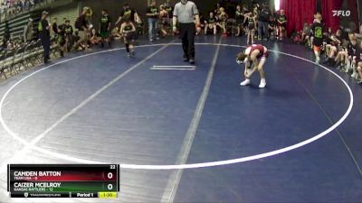 60 lbs Round 1 (6 Team) - Caizer McElroy, Kansas Rattlers vs Camden Batton, Team USA