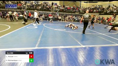 70 lbs Final - Lucas Huizar, El Reno Wrestling Club vs Van Richardson, El Reno Wrestling Club