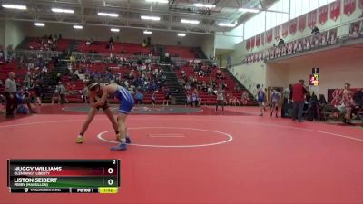 106 lbs Round 3 - Liston Seibert, Perry (Massillon) vs Huggy Williams, Olentangy Liberty