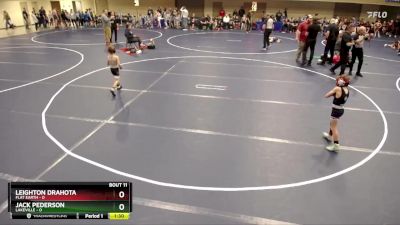 48 lbs Finals (8 Team) - Leighton Drahota, Flat Earth vs Jack Pederson, Lakeville