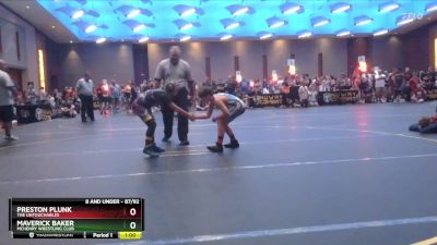 87/92 Round 1 - Maverick Baker, McHenry Wrestling Club vs Preston Plunk, The Untouchables