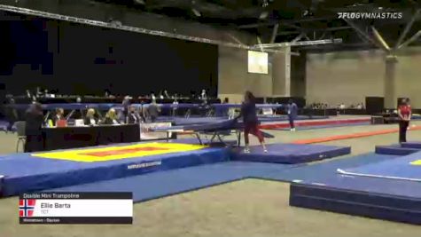 Ellie Barta - Double Mini Trampoline, TCT - 2021 USA Gymnastics Championships